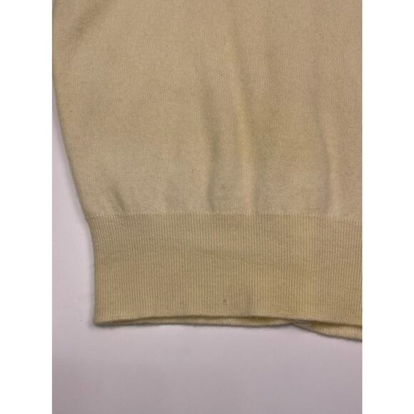 Cashmere Pringle of Scotland Cream Cardigan Beaded Floral Embellishments Sz S - Picture 9 of 11